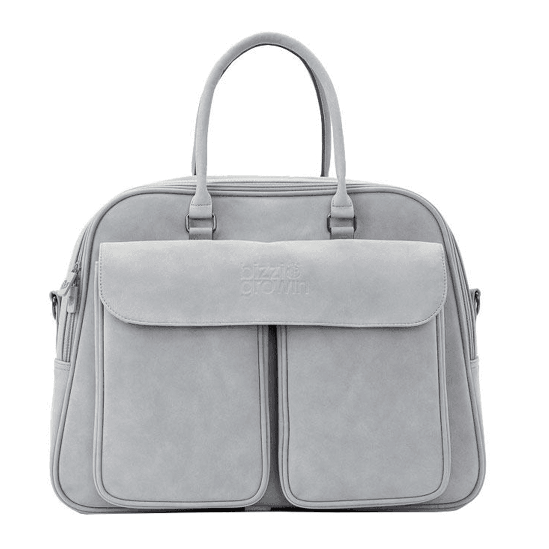 Bizzi Growin PODÂ® Pusletaske og rejseseng - Whisper Grey