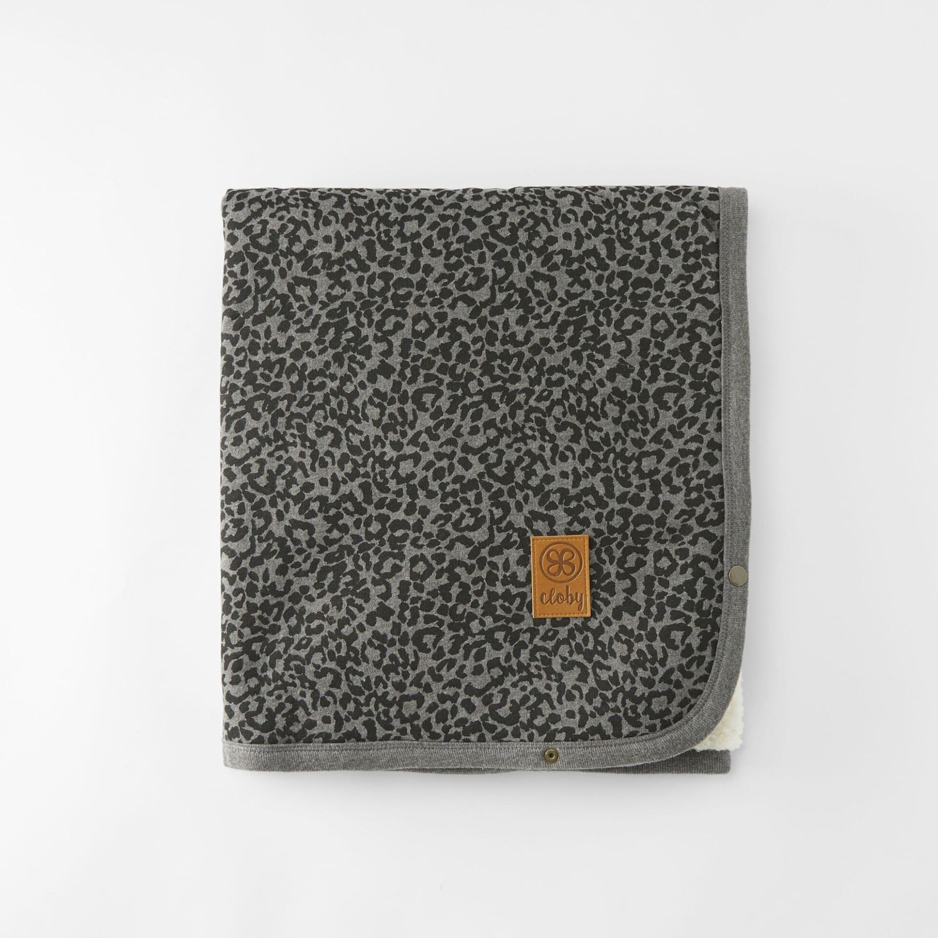 Cloby Teddy Blanket - Leopard