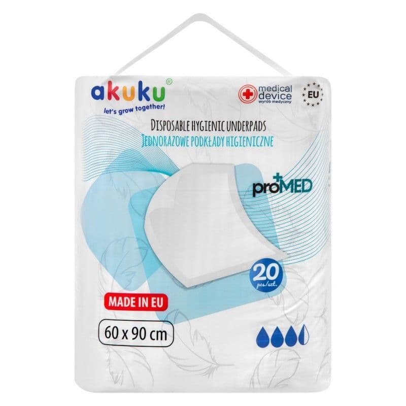 Akuku engangsunderlagen