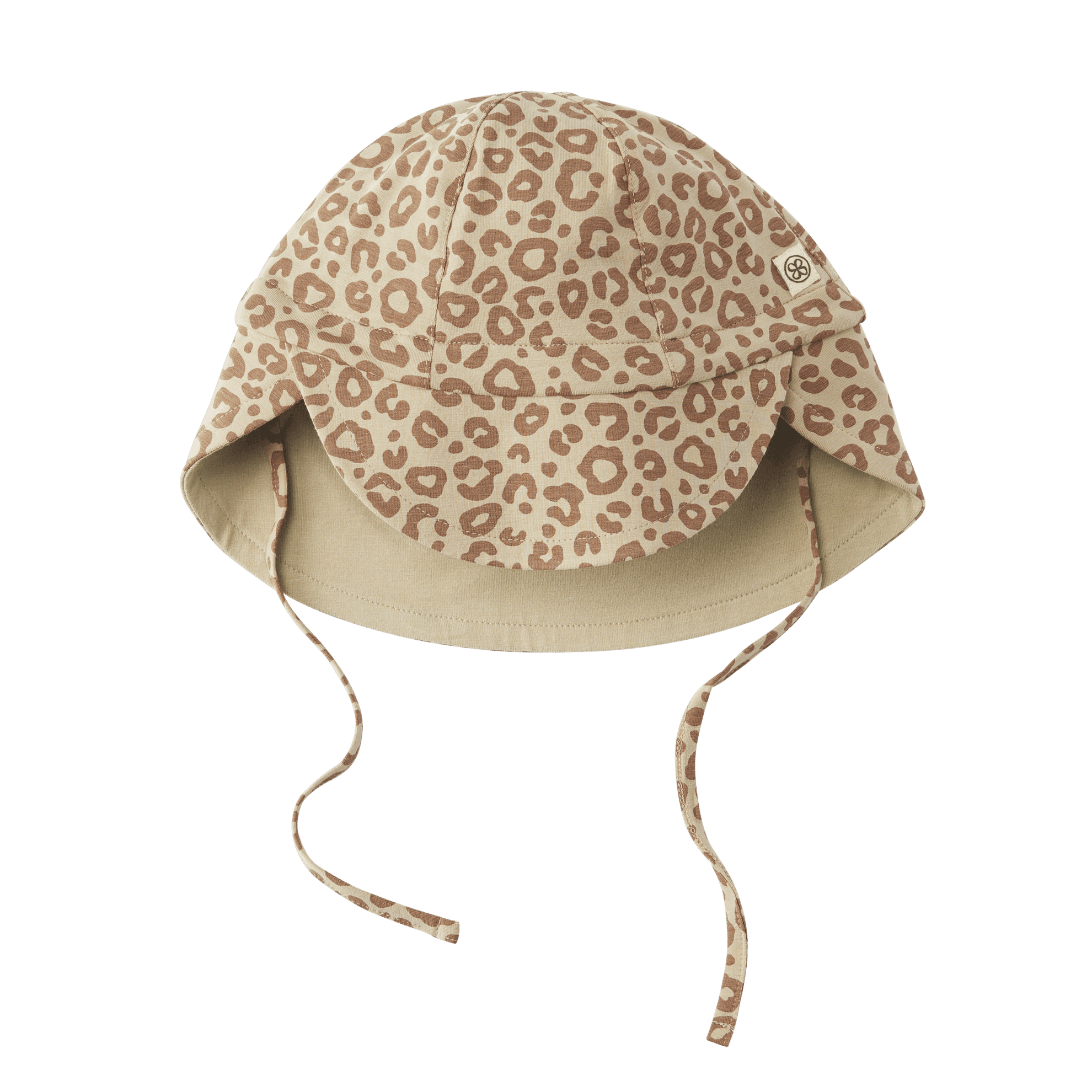 Cloby Solhat UPF 50+ Leopard Brown /Sandy Beach - 6-18m