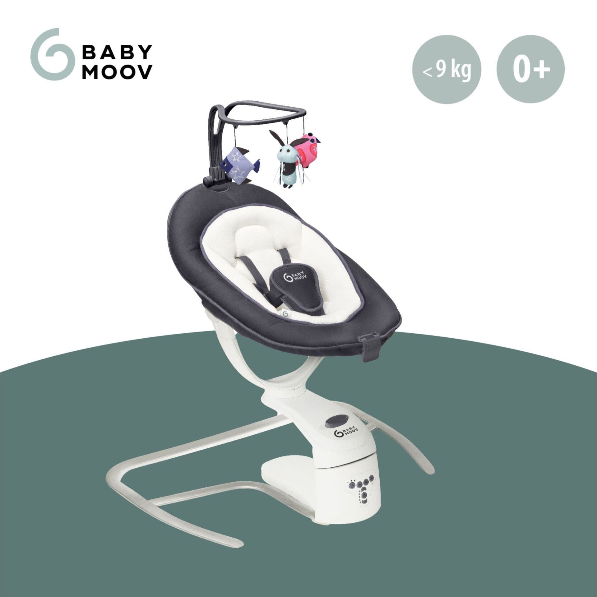 Babymoov Swoon Motion Skråstol - Zinc