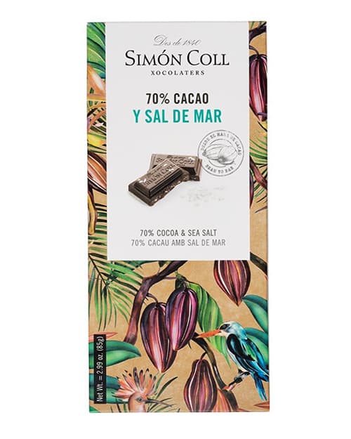Mørk Chokolade med Havsalt - 70%