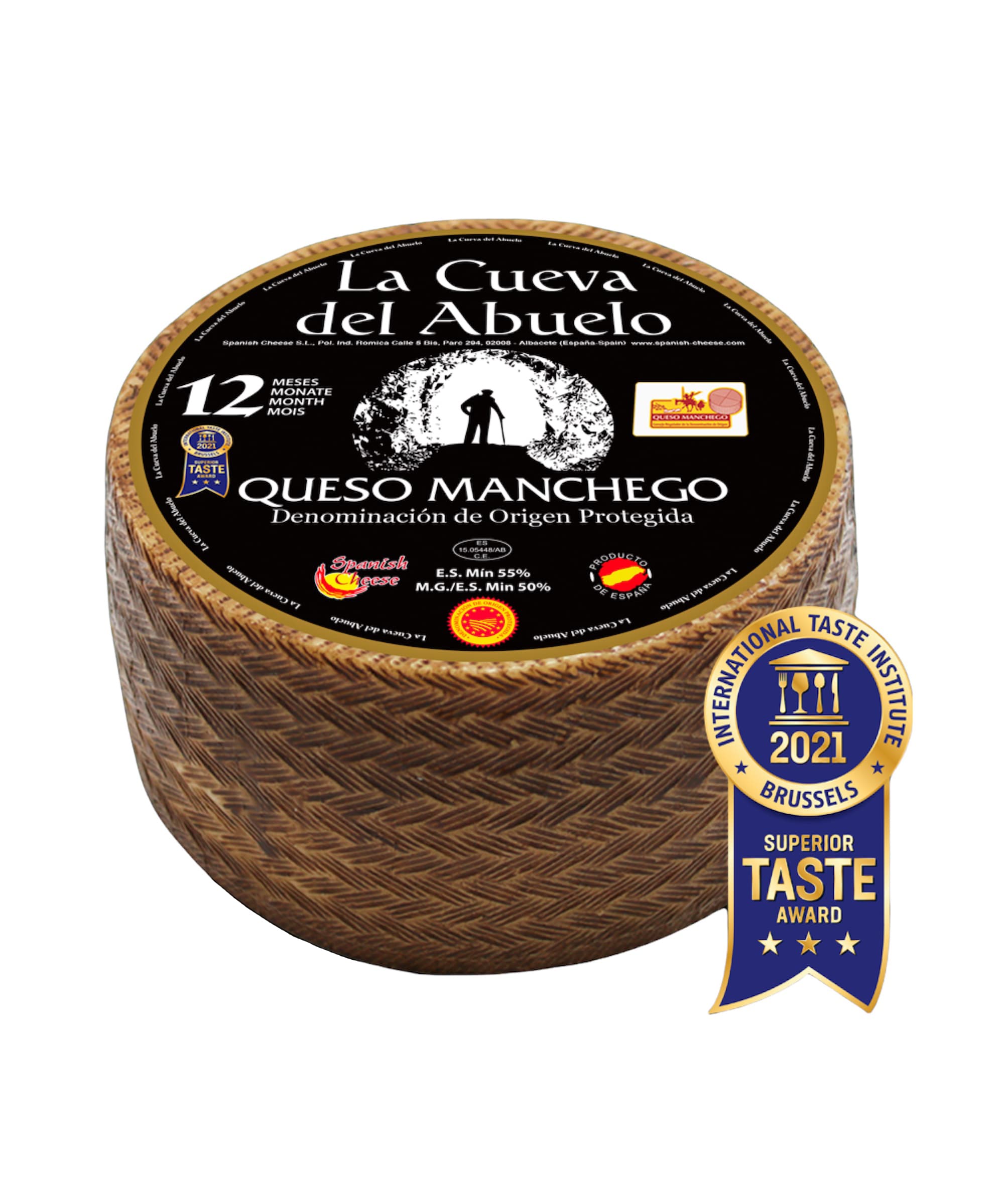 Manchego Ost Añejo 12 måneder