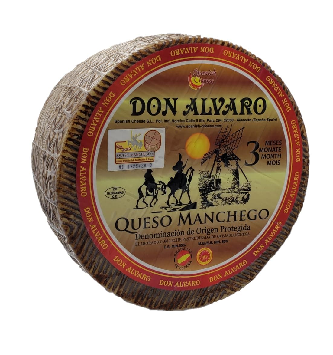 Manchego Ost Semicurado 3 måneder