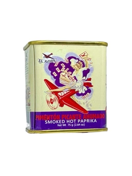 Røget Paprika stærk 75g El Avion vintage