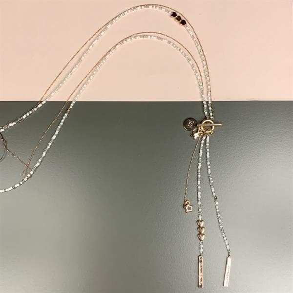 Oxxo Design Halskæde med Charms