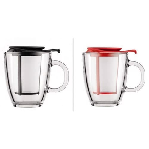Bodum, YO-YO set, Tekrus i glas med tesi, 0,35 l.
