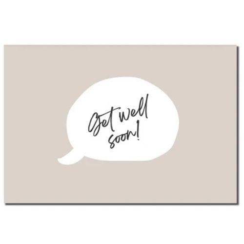 &BOX - KORT - Get Well Soon