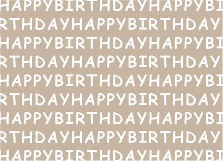&BOX - KORT - Happy Birthday
