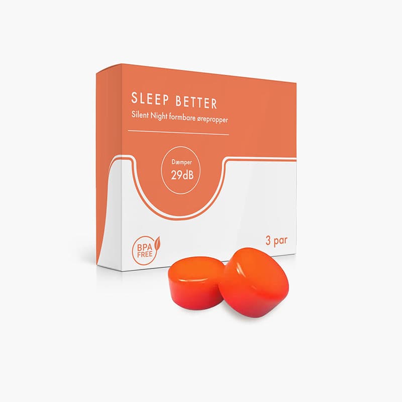 Sleep Better - Silent Night Formbare ørepropper