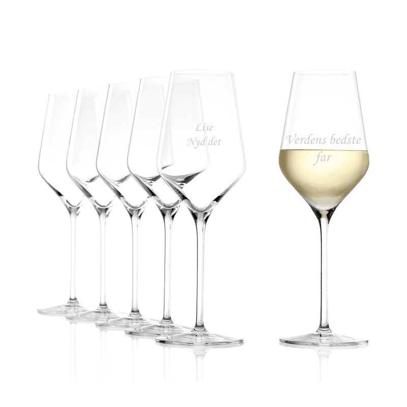 Stölzle Lausitz White Wine Goblet Quatrophil sæt af 6