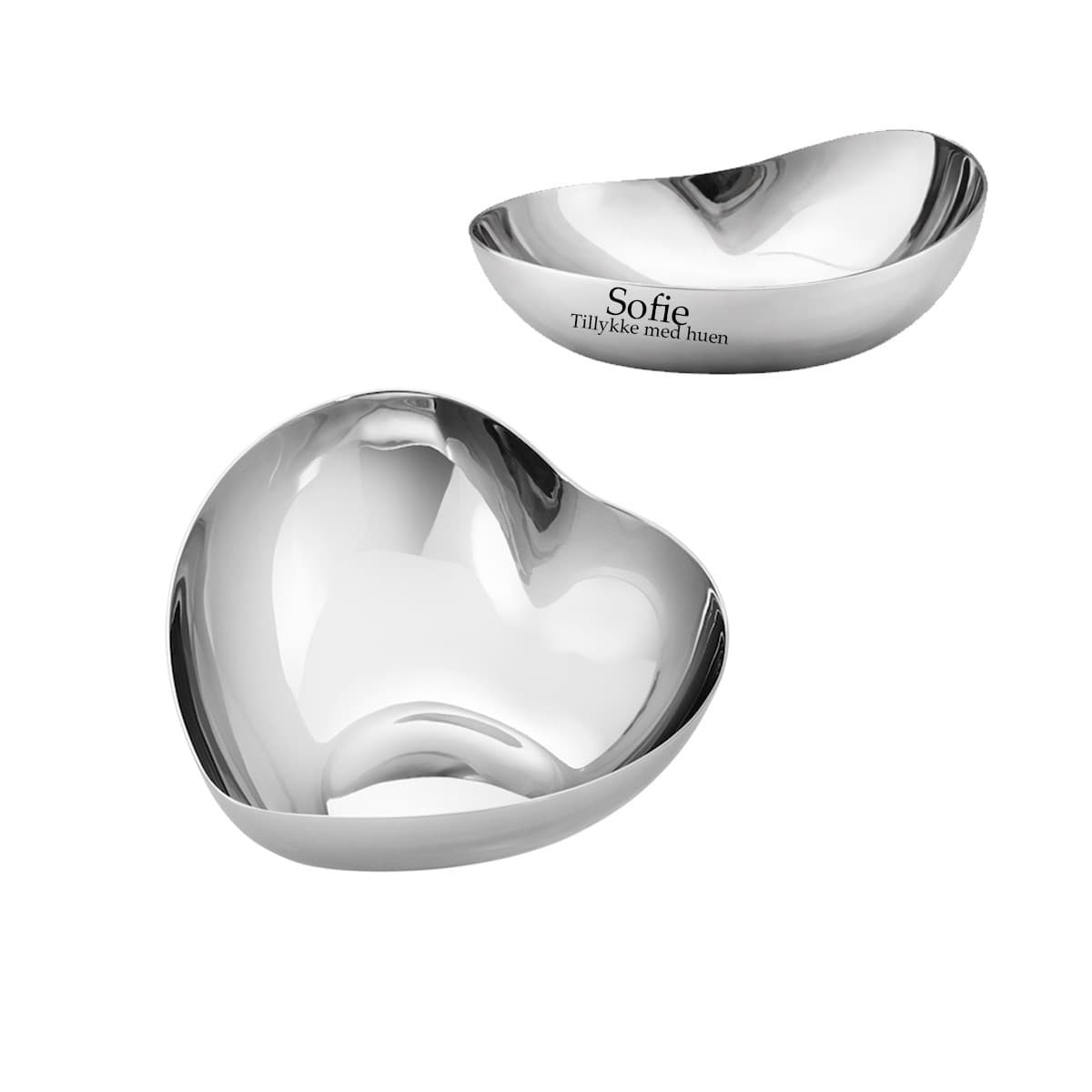 Georg Jensen hjerte bowl mellem