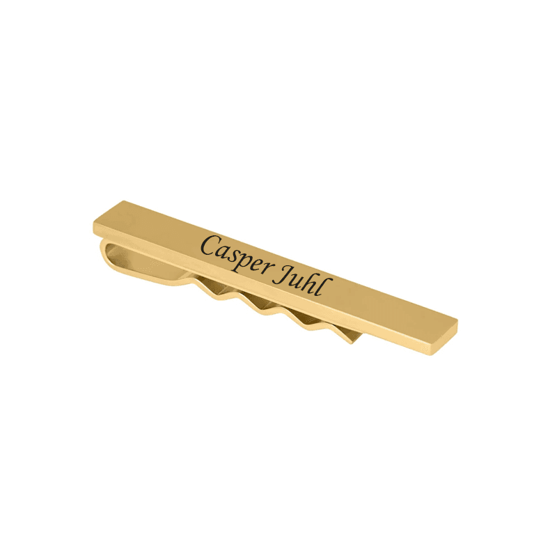 Nordahl Andersen Slipsenål forgyldt stål 60 mm