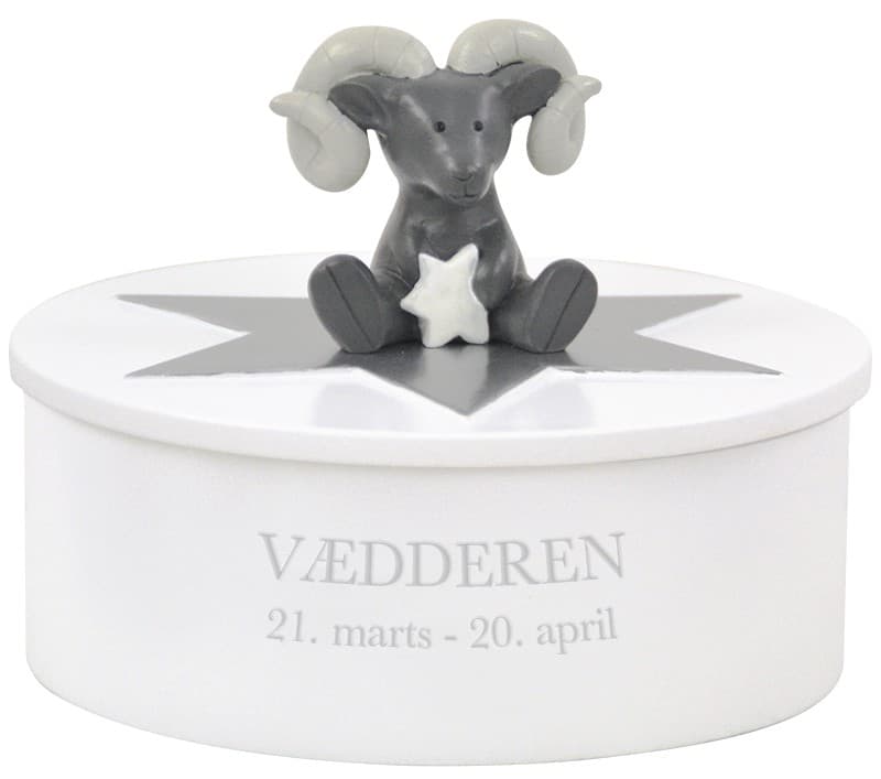 Kids By Friis Smykkeskrin m. stjernetegn - Vædderen