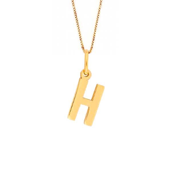Nordahl Andersen 14 kt bogstav H