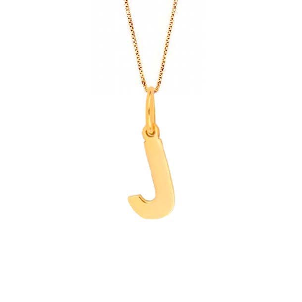 Nordahl Andersen 14 kt bogstav J