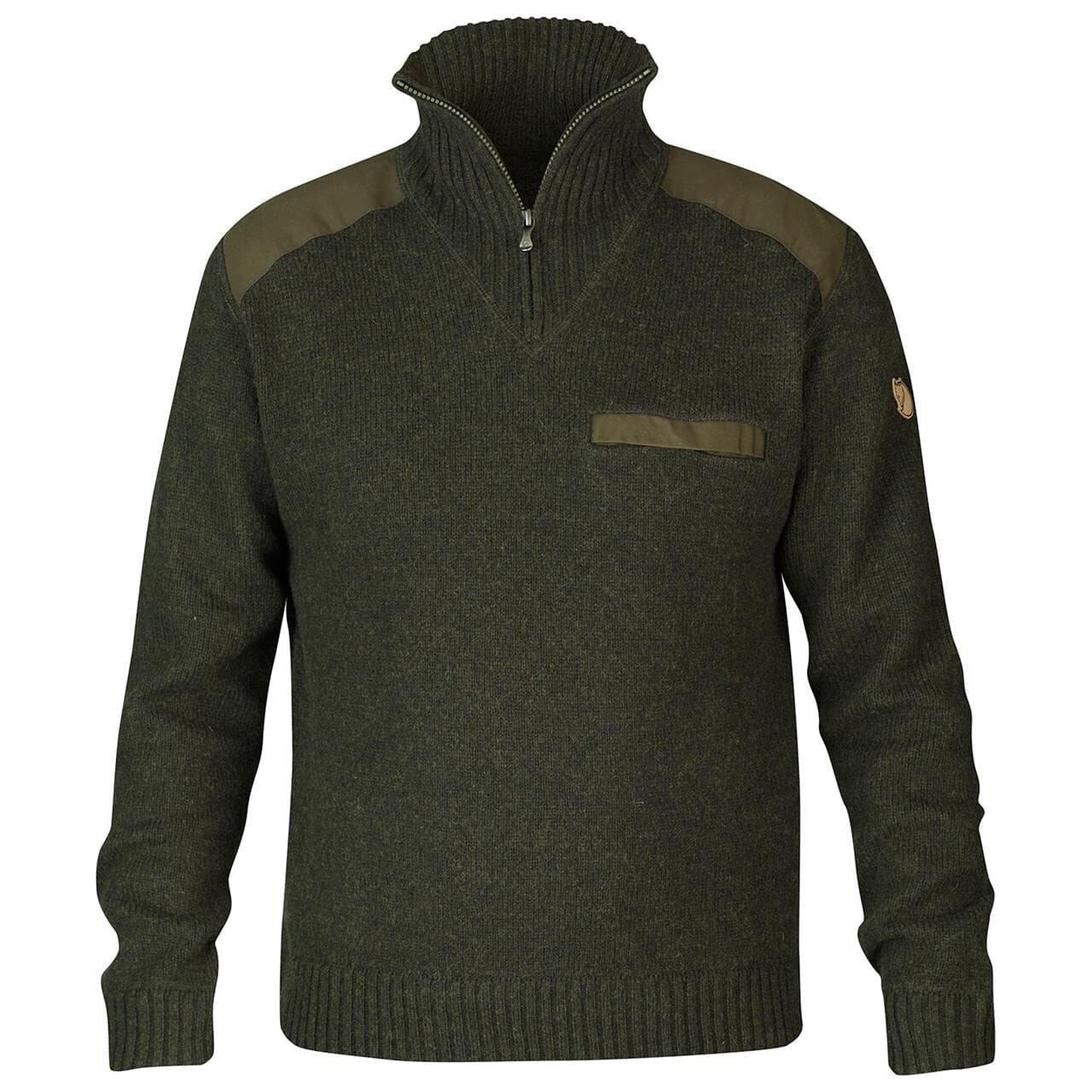 Fjällräven Mens Koster Sweater  (Grøn (DARK OLIVE/633) Small)