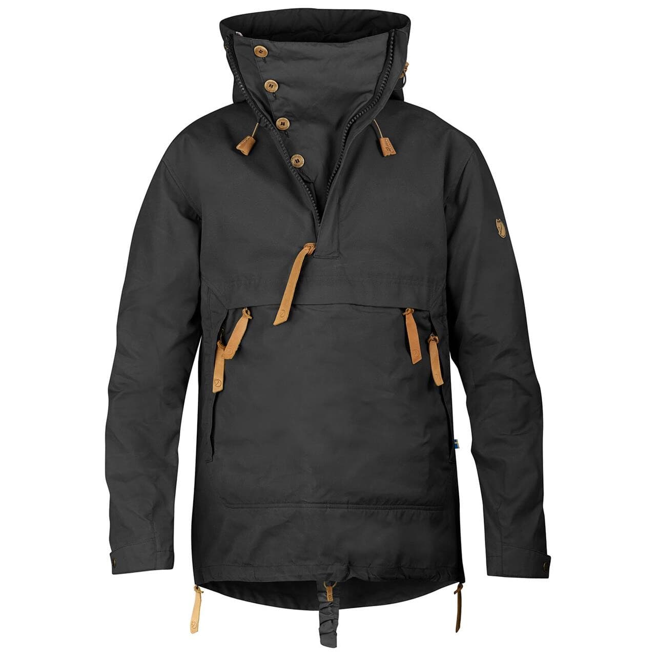 Fjällräven Mens Anorak No. 8  (Grå (DARK GREY/030) X-large)