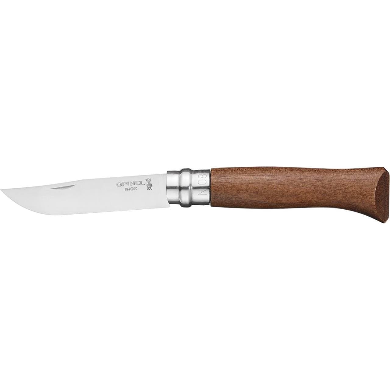 Opinel N°8 Stainless Steel Opinel (Brun (WALNUT))