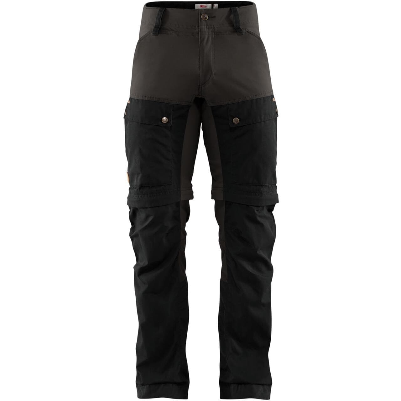Fjällräven Mens Keb Gaiter Trousers  (Sort (BLACK-STONE GREY/550-018) 54)