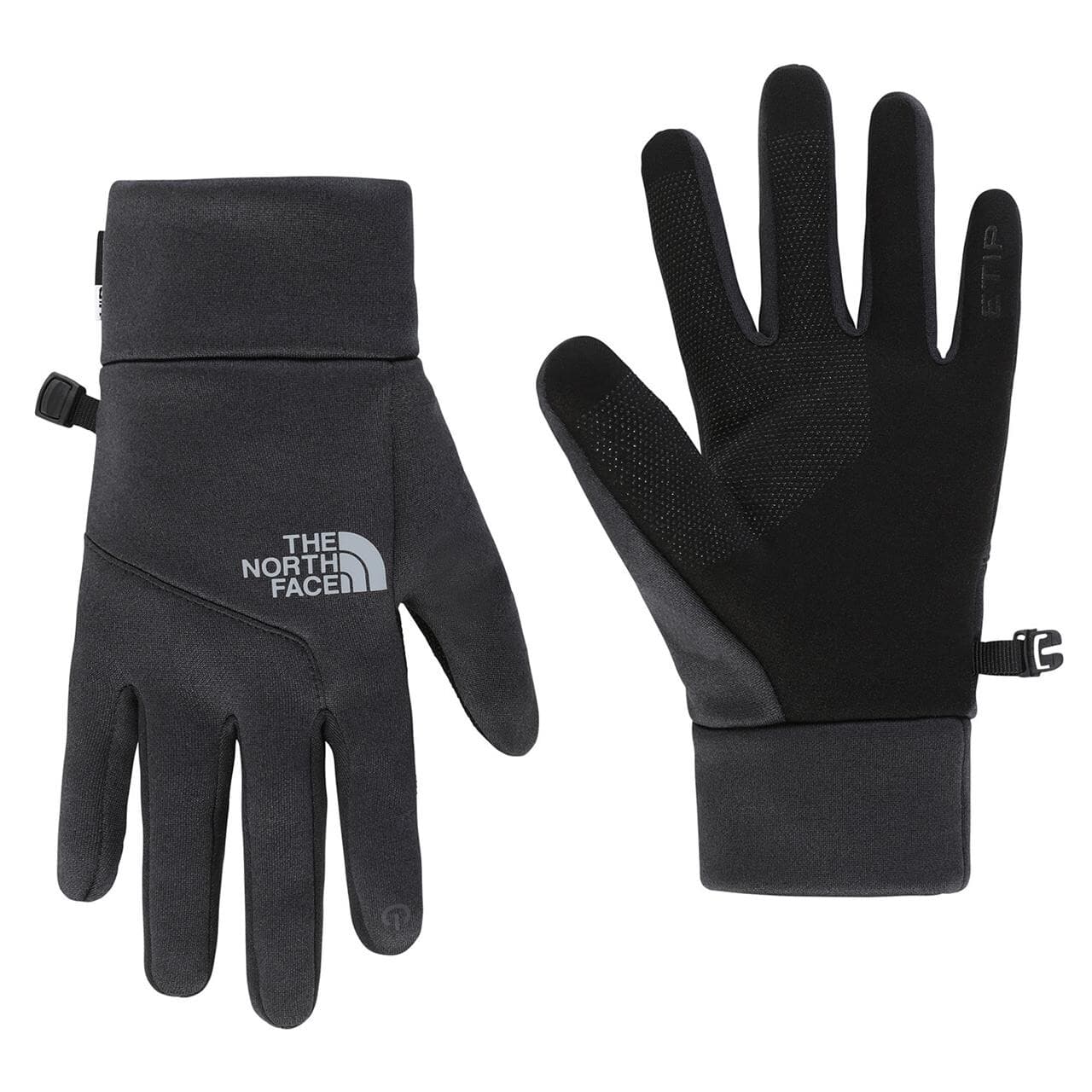 The North Face Womens Etip Hardface Glove  (Sort (TNF BLACK HEATHER) Small)