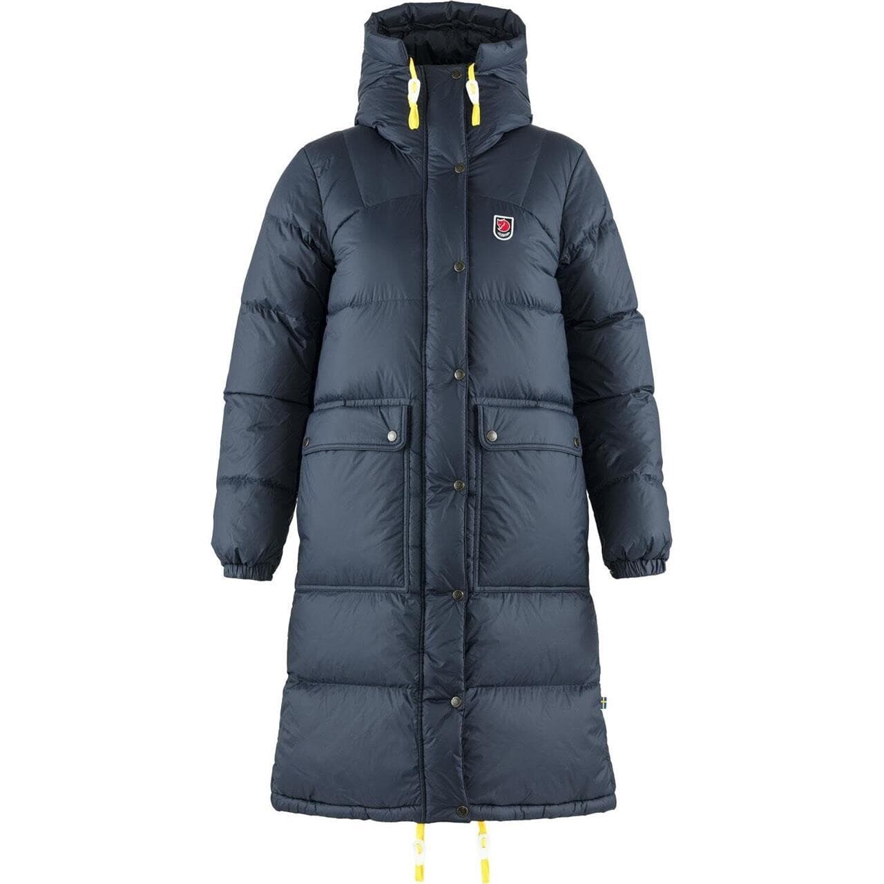 Fjällräven Womens Expedition Long Down Parka  (Blå (NAVY/560) Small)