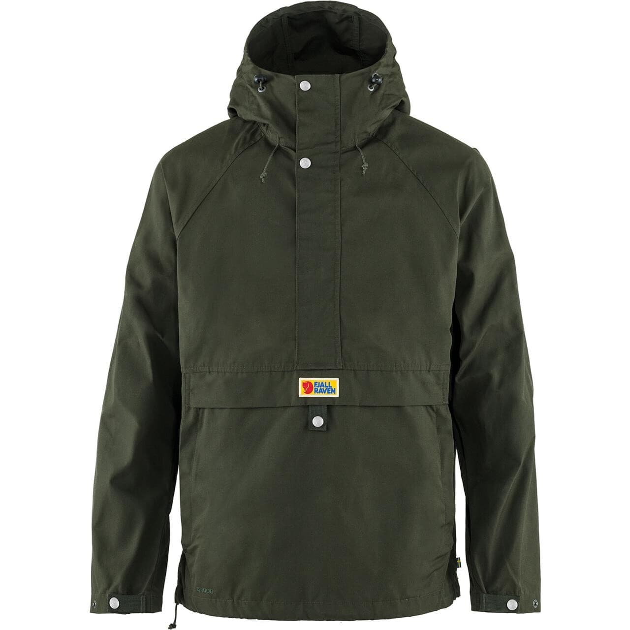 Fjällräven Mens Vardag Anorak  (Grøn (DEEP FOREST/662) X-small)