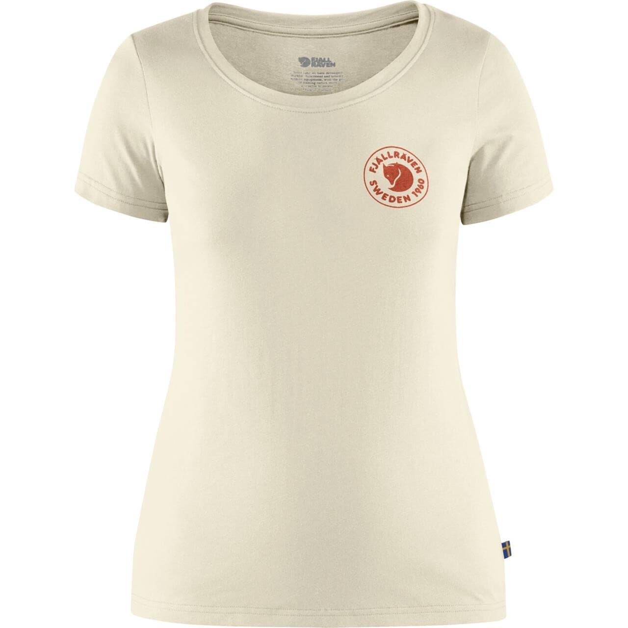 Fjällräven Womens 1960 Logo T-shirt  (Hvid (CHALK WHITE/113) Medium)
