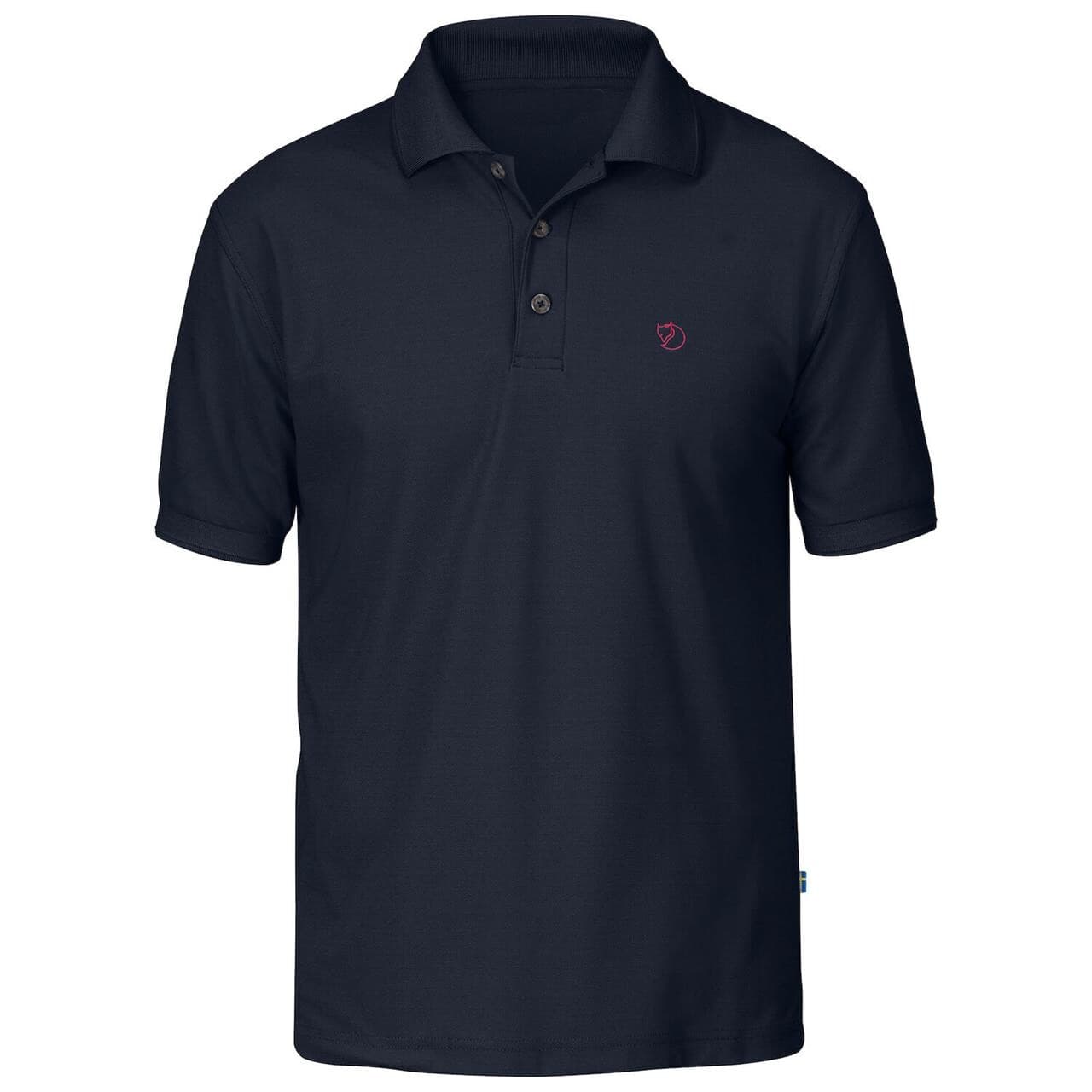 Fjällräven Mens Crowley Pique Shirt  (Blå (BLUEBLACK/553) Medium)