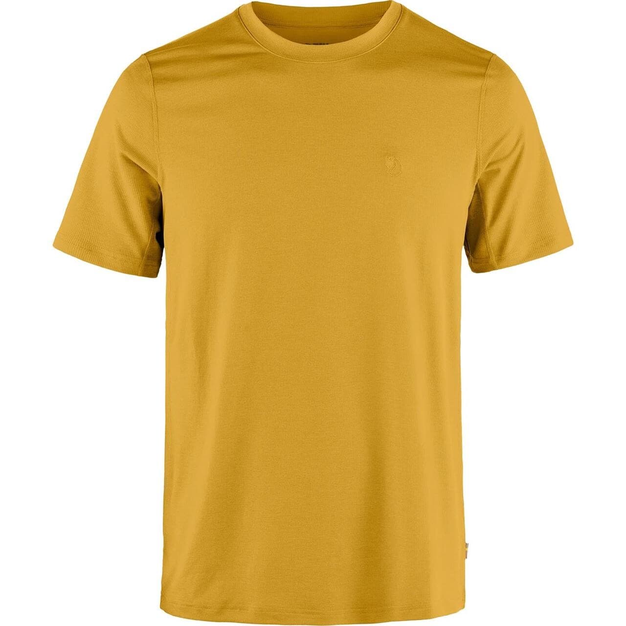 Fjällräven Mens Abisko Day Hike S/S  (Gul (OCHRE/160) X-small)