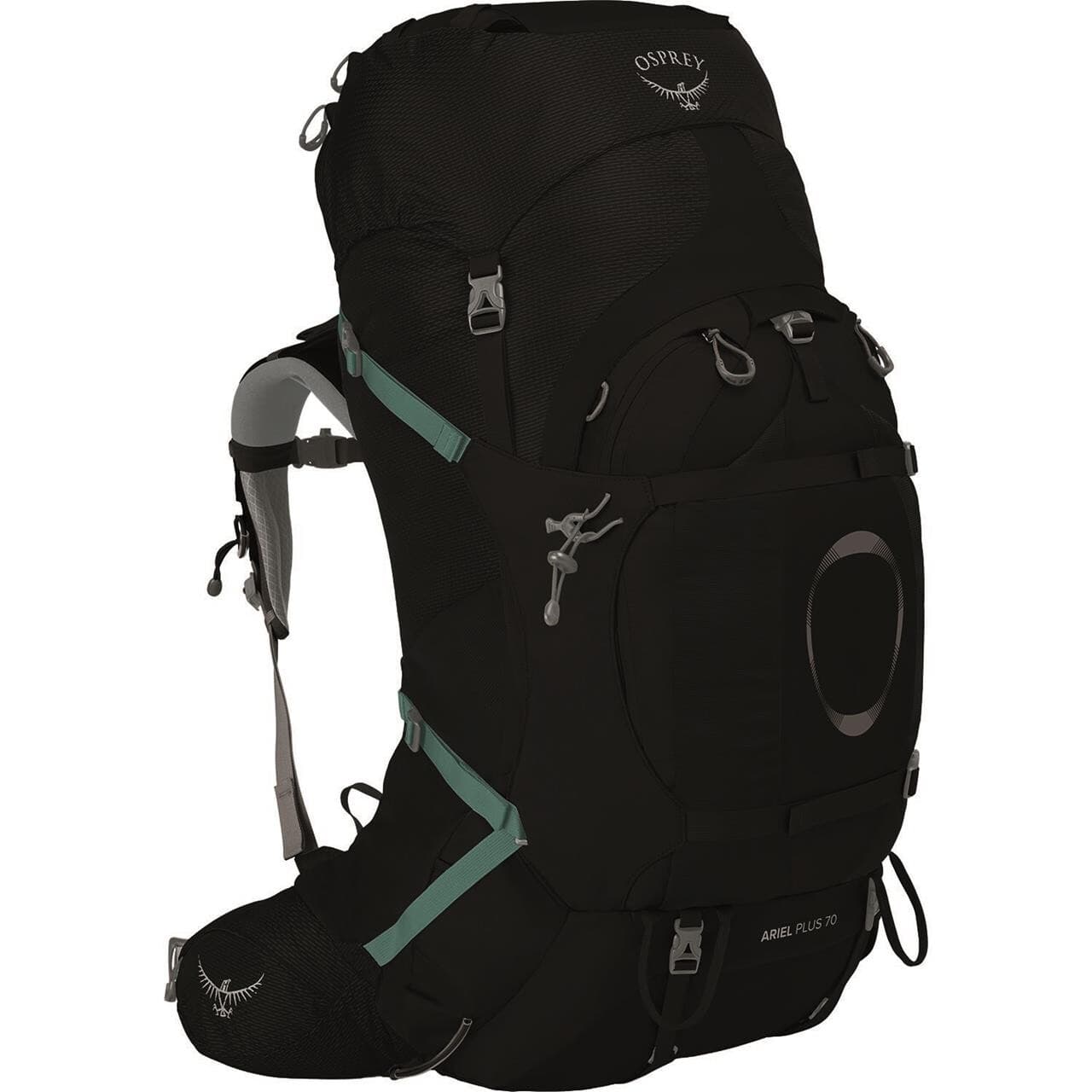 Osprey Womens Ariel Plus 70  (Sort (BLACK) Medium/large)