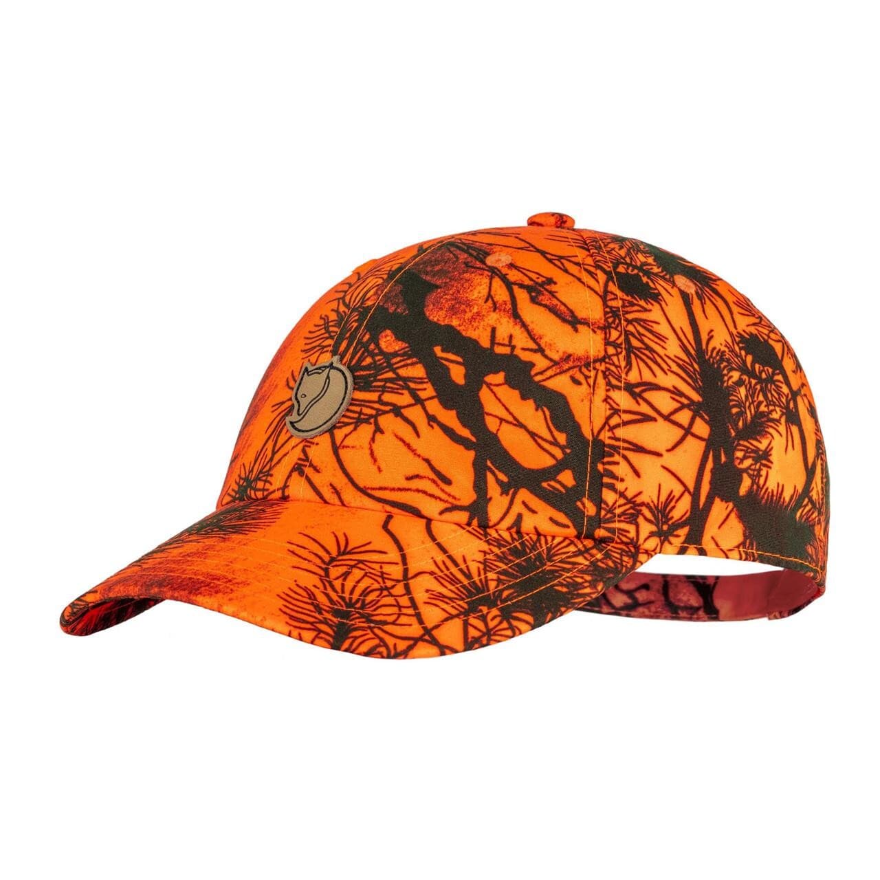 Fjällräven Mens Lappland Camo Cap  (Orange (ORANGE CAMO/211) Large/x-large)