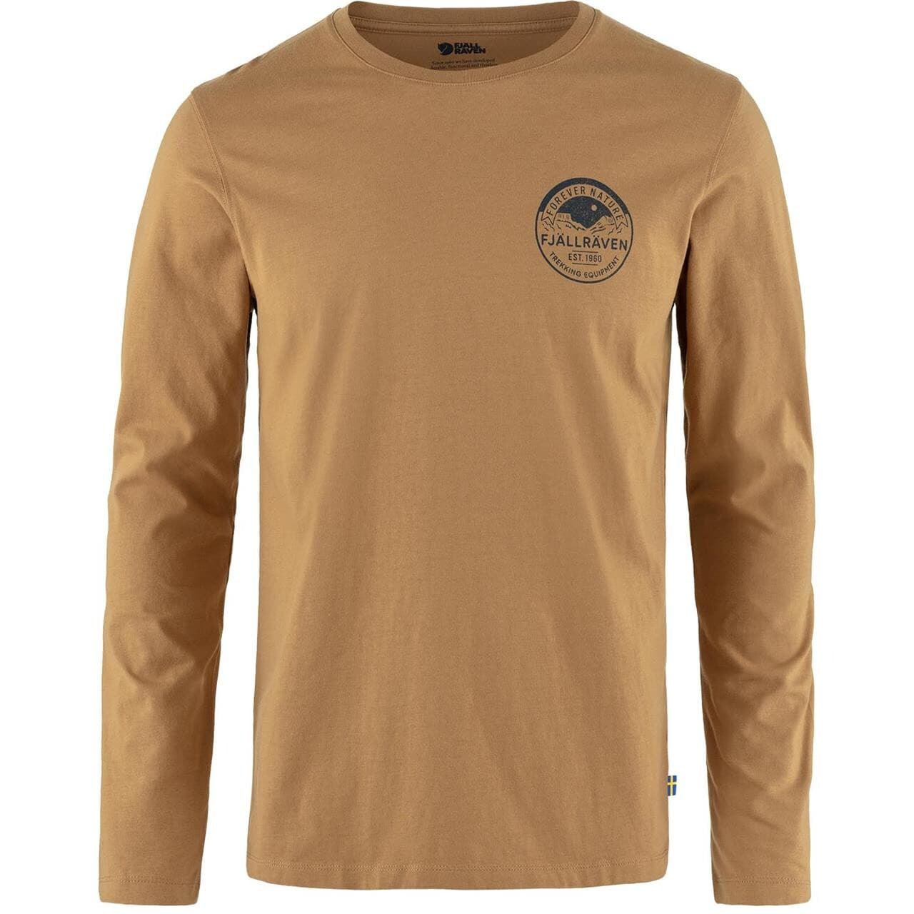 Fjällräven Mens Forever Nature Badge L/S  (Brun (BUCKWHEAT BROWN/232) XX-large)