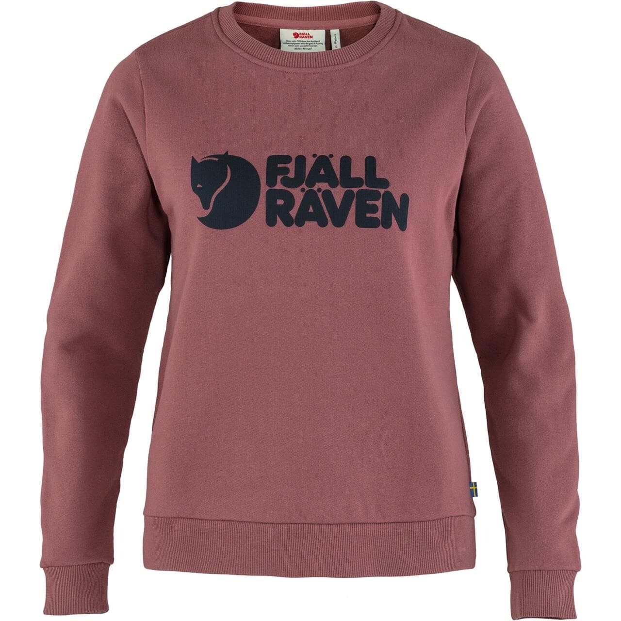 Fjällräven Womens Fjällräven Logo Sweater  (Rød (MESA PURPLE/410) Medium)