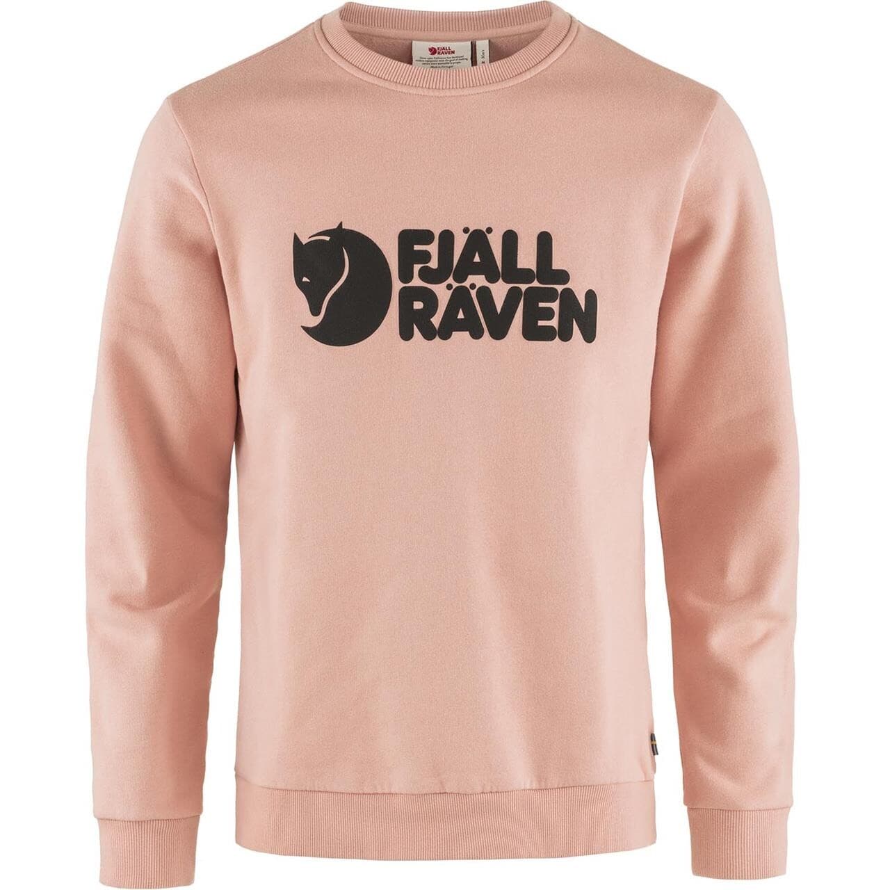 Fjällräven Mens Fjällräven Logo Sweater  (Lyserød (CHALK ROSE/302) XX-large)