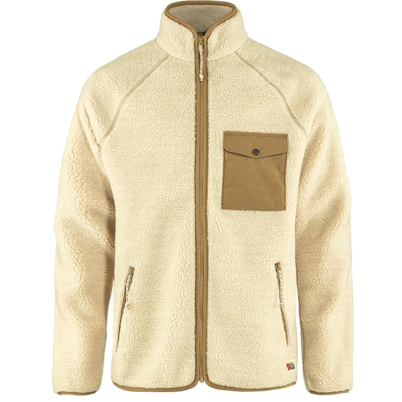 Fjällräven Mens Vardag Pile Fleece  (Hvid (CHALK WHITE/113) XX-large)