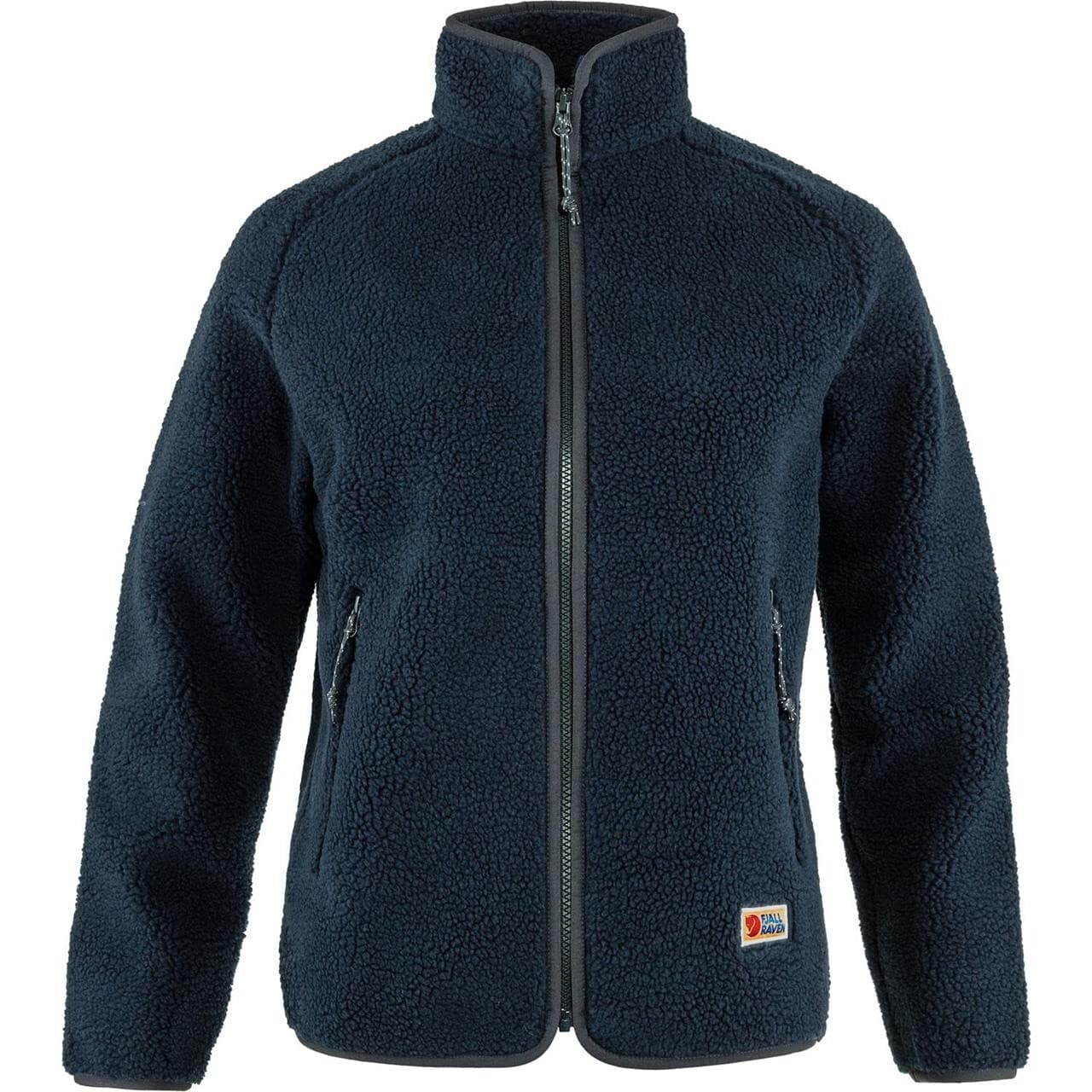 Fjällräven Womens Vardag Pile Fleece  (Blå (NAVY/560) X-large)