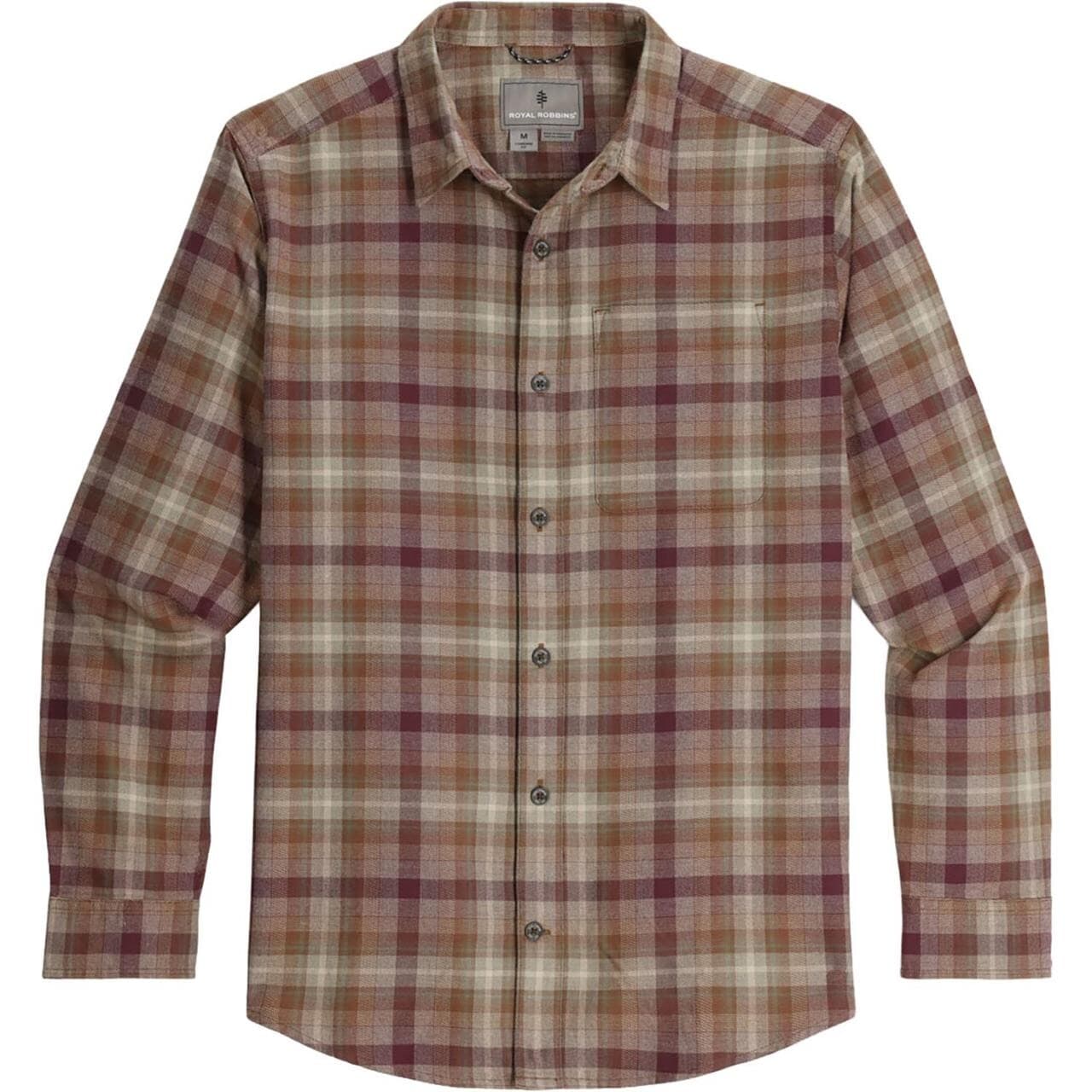 Royal Robbins Mens Lieback Organic Cotton Flannel L/S  (Medium)