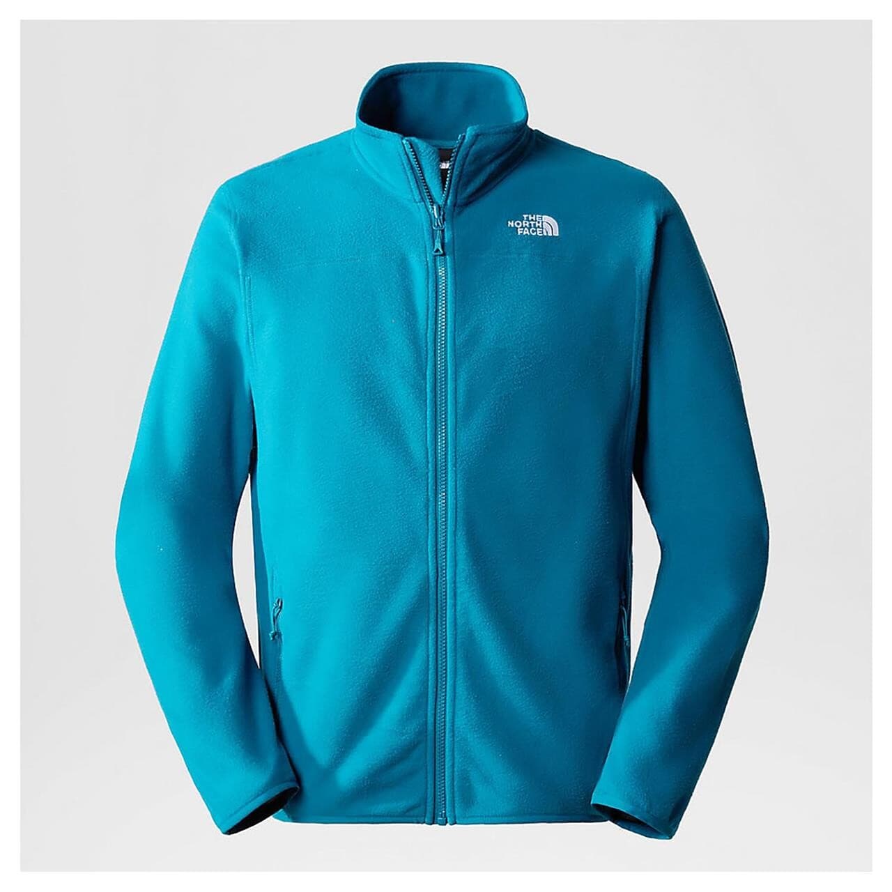 The North Face Mens 100 Glacier Full Zip 2021 model (Blå (BLUE CORAL) Small)