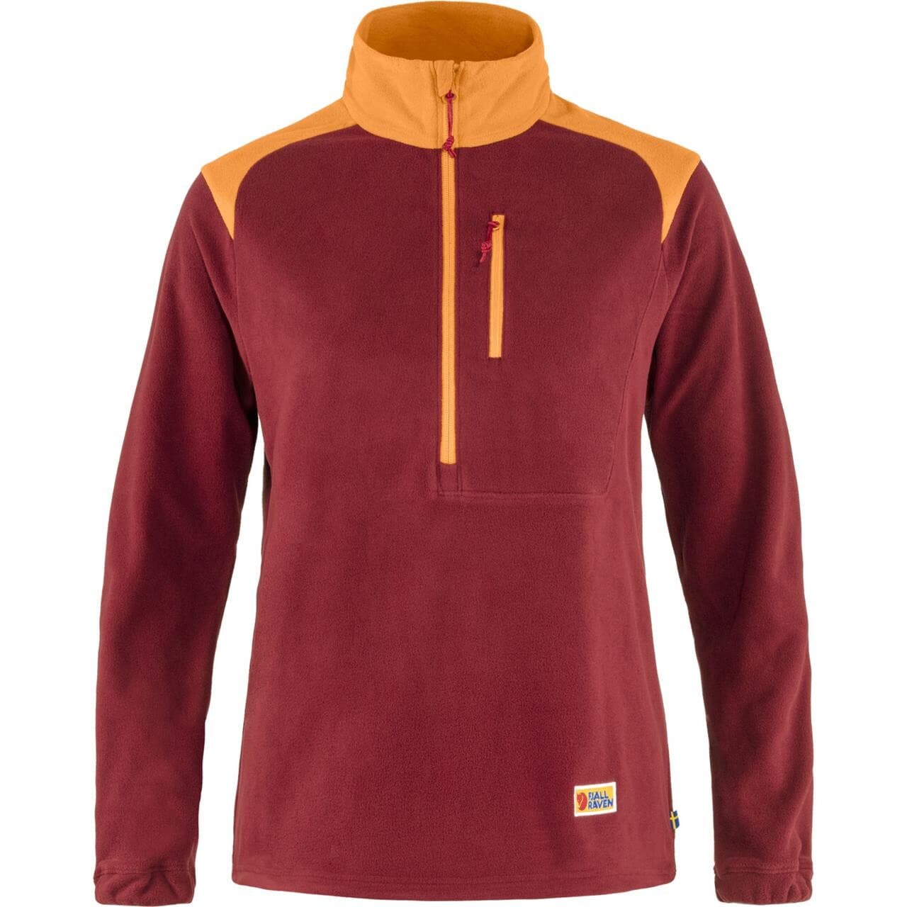 Fjällräven Womens Vardag Lite Fleece  (Rød (BORDEAUX-SPICY ORANGE/347-206) XX-small)