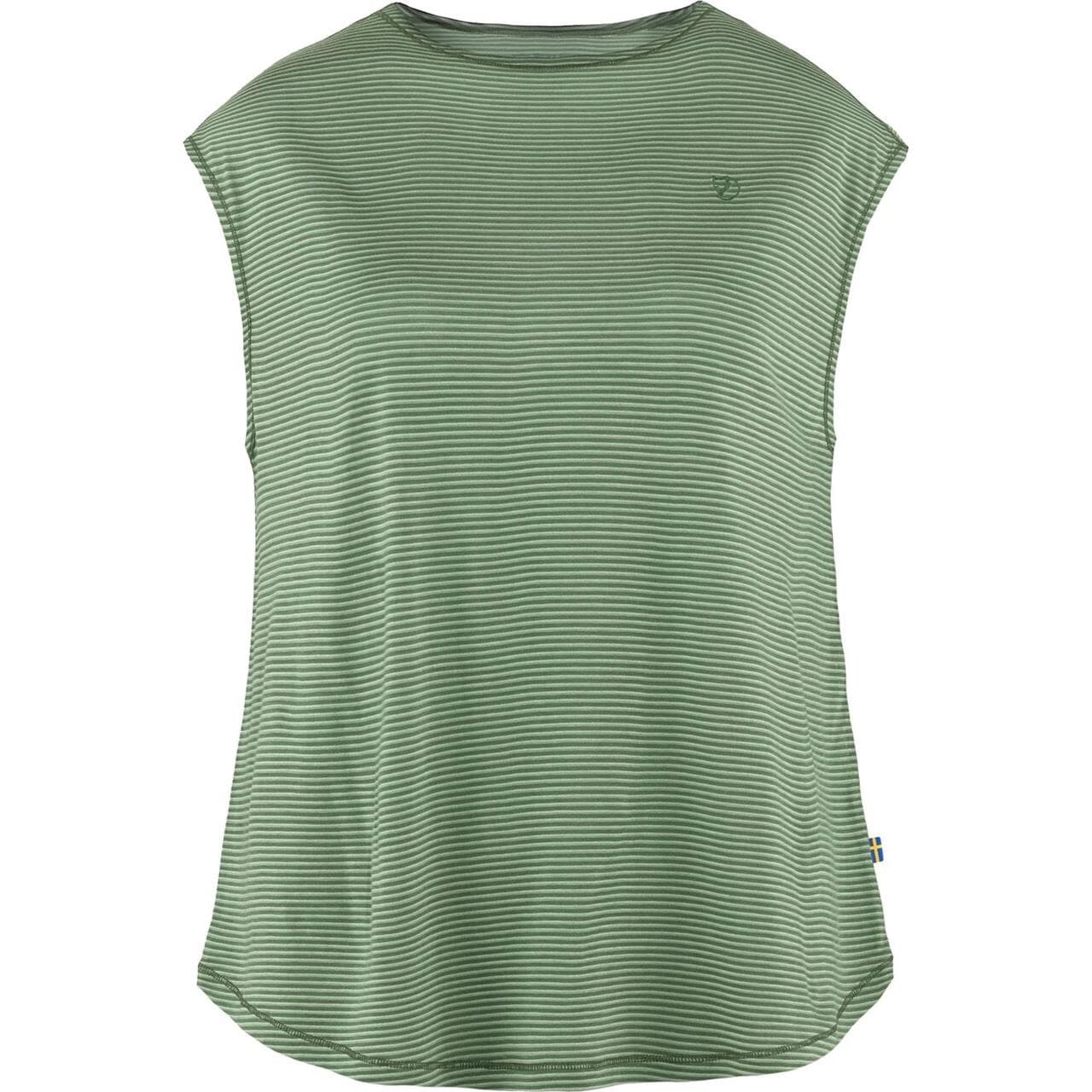Fjällräven Womens High Coast Cool T-shirt  (Grøn (PATINA GREEN/614) X-small)
