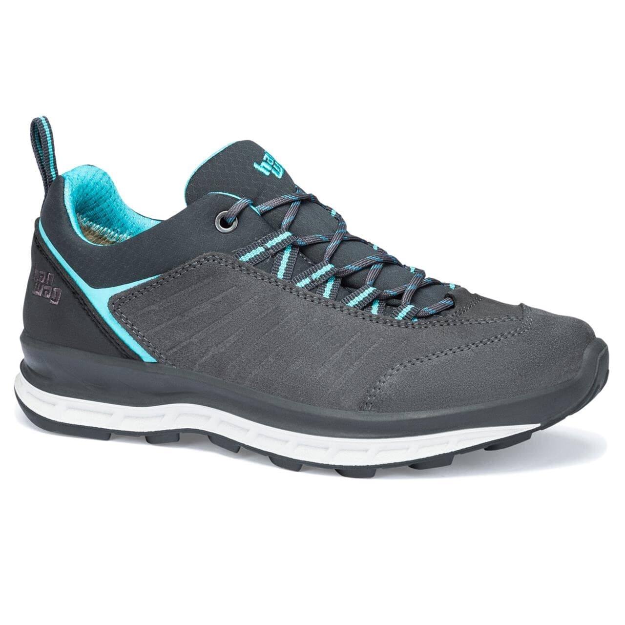 Hanwag Womens Blueridge Low Lady LL  (Grå (ASPHALT/OCEAN) 37)