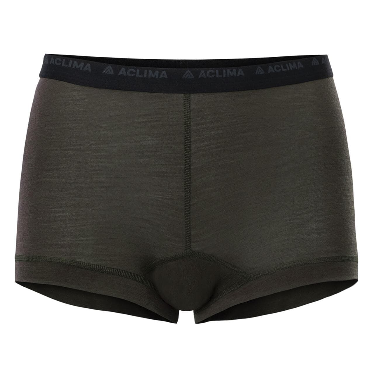 Aclima Womens Lightwool Hipsters (Grøn (TARMAC) Small)