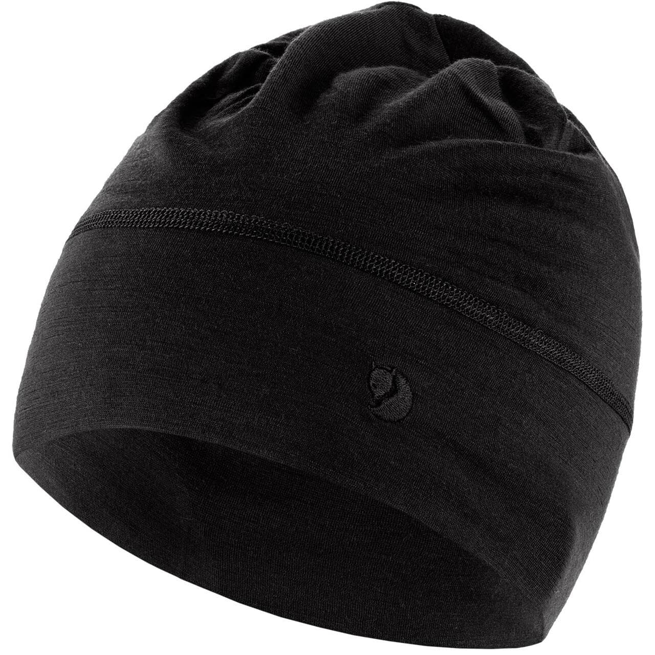 Fjällräven Abisko Lite Wool Beanie (Sort (BLACK/550) One size)