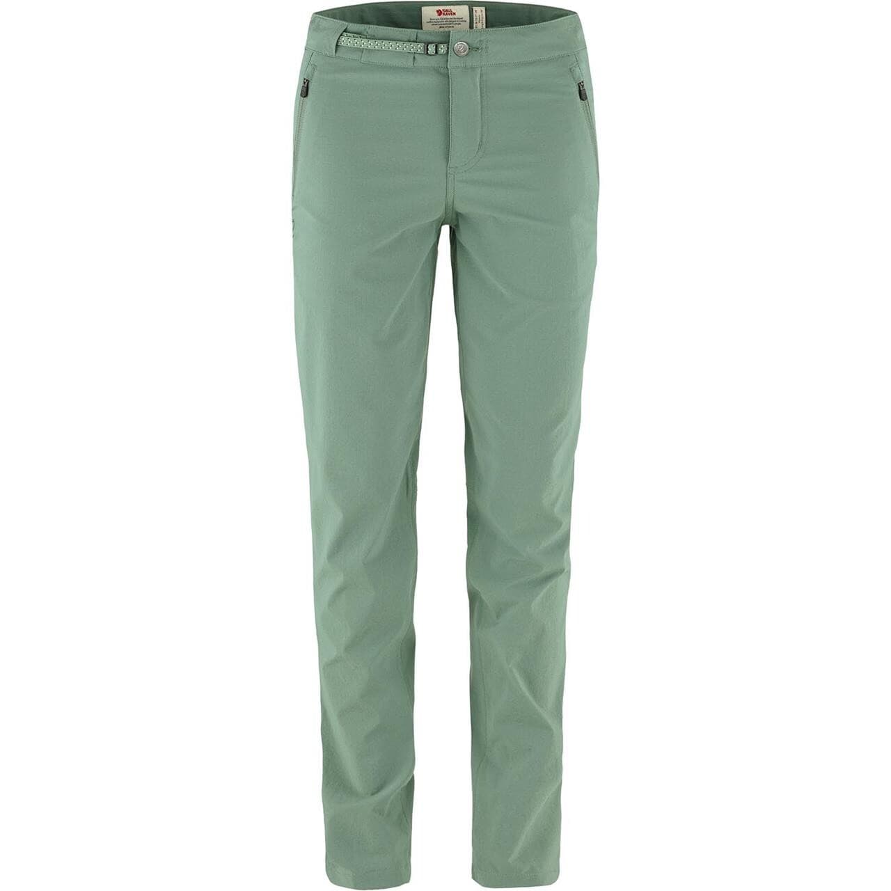 Fjällräven Womens High Coast Trail Trousers (Grøn (PATINA GREEN/614) 38 kort)