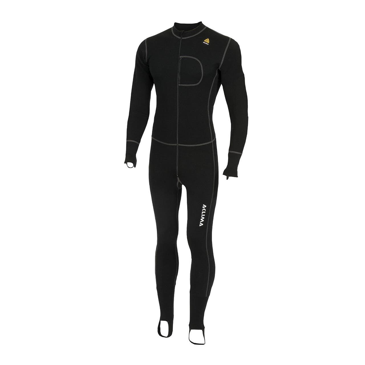 Aclima WarmWool Bodypiece (Sort (JET BLACK) X-large)