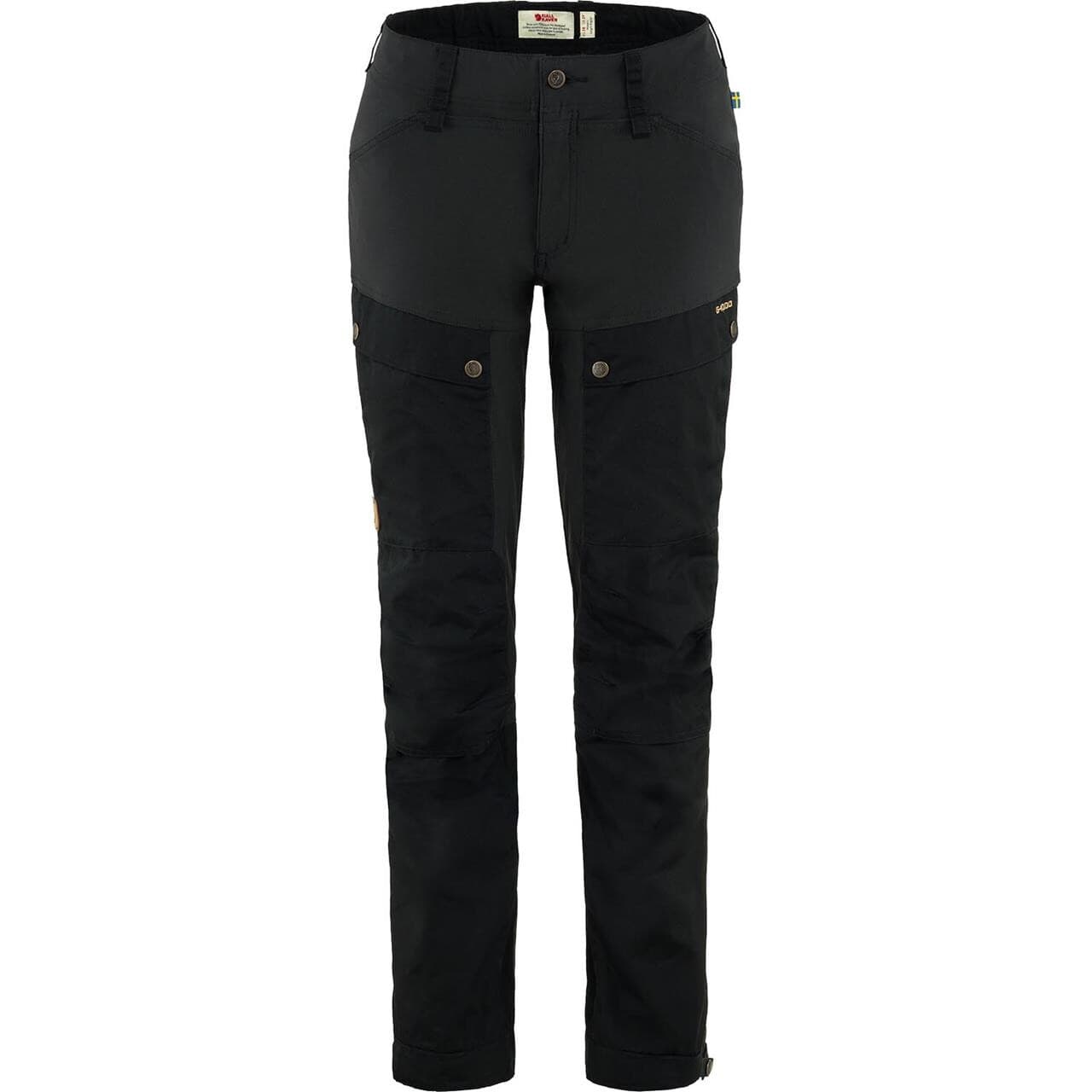 Fjällräven Womens Keb Trousers (Sort (BLACK/550) 46 kort)