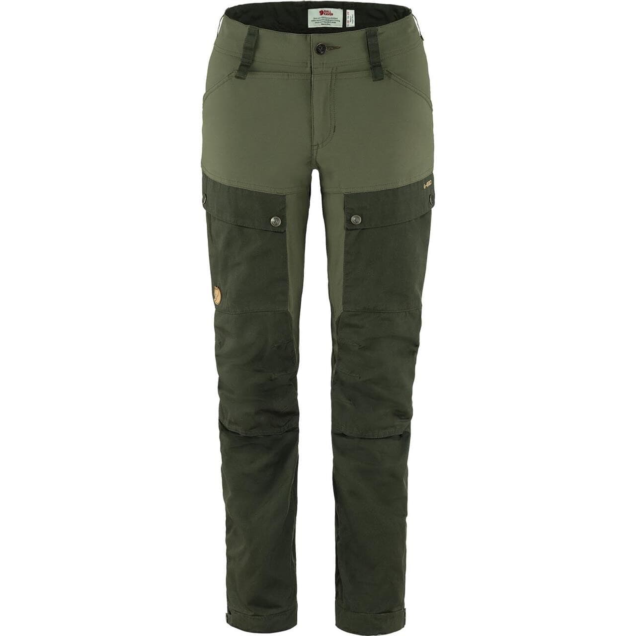 Fjällräven Womens Keb Trousers (Grøn (DEEP FOREST-LAUREL GRN/662-625) 36 - lang)