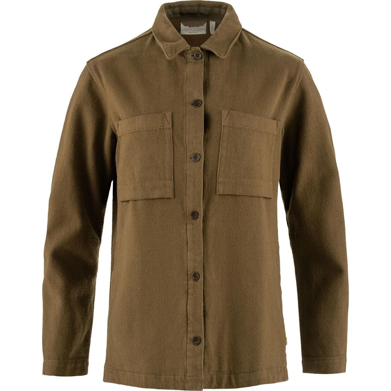 Fjällräven Womens Singi Flannel Overshirt (Brun (WOOD BROWN/265) X-small)