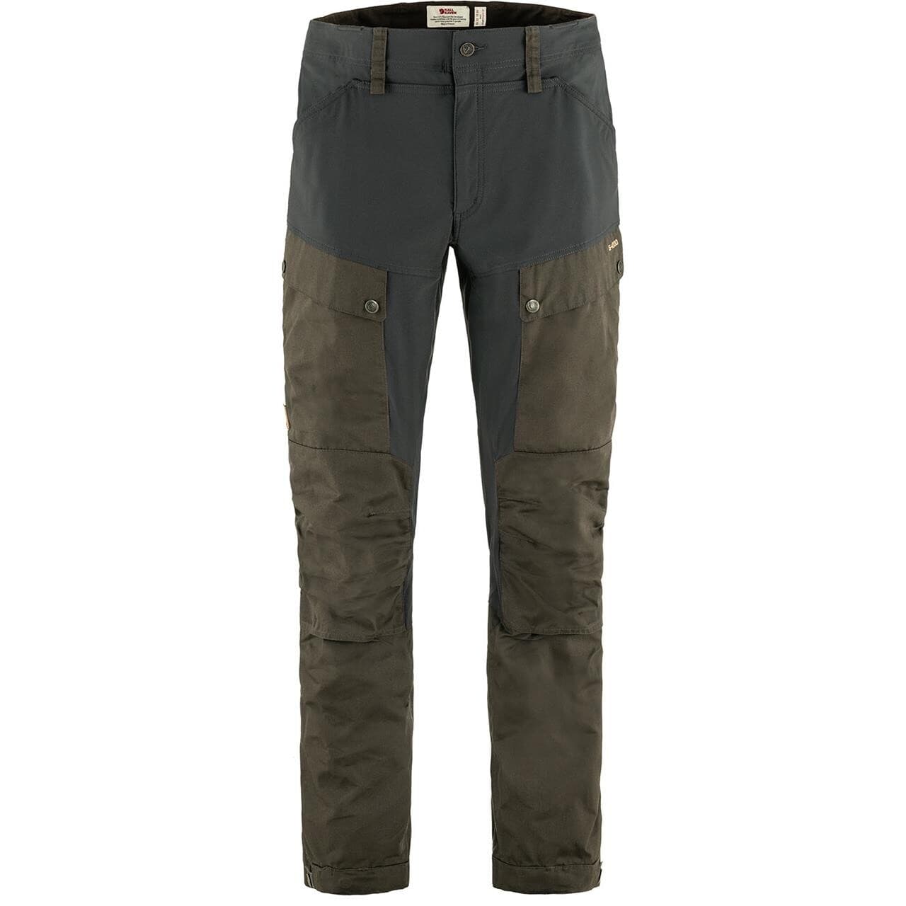 Fjällräven Mens Keb Trousers (Grøn (DARK OLIVE-DARK GREY/633-030) 50 lang)